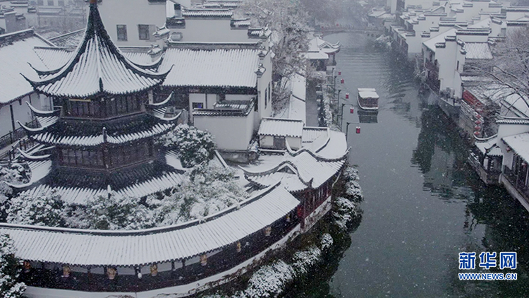 雪繪金陵 美景如畫