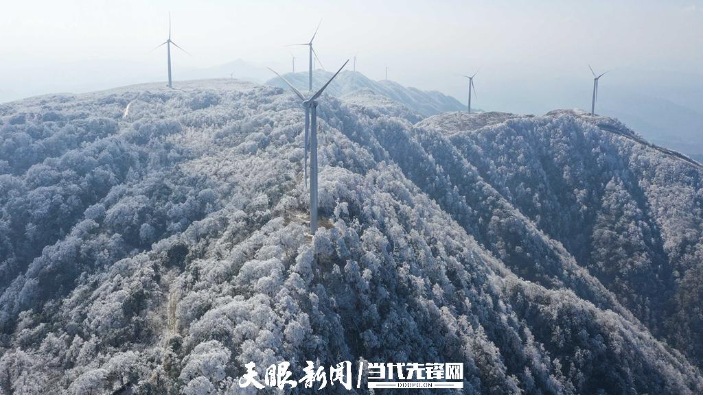 贵州剑河：老山界雾凇美如画卷