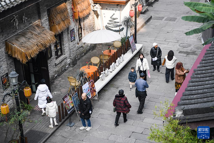 高清大圖|重慶龍門浩老街煥發新活力-國際在線