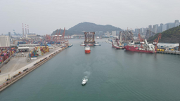 深圳南山海事局保障我國首個深水高壓氣田“深海一號”二期工程導管架安全拖帶出港
