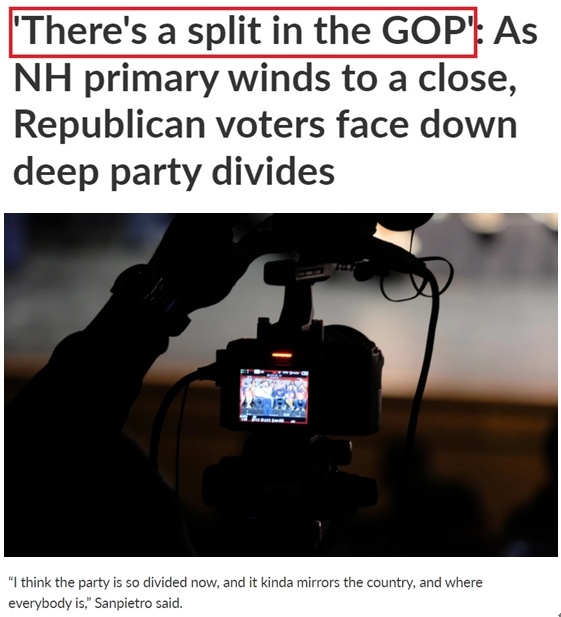 特朗普赢得新罕布什尔州共和党初选 “几乎锁定”总统候选人提名