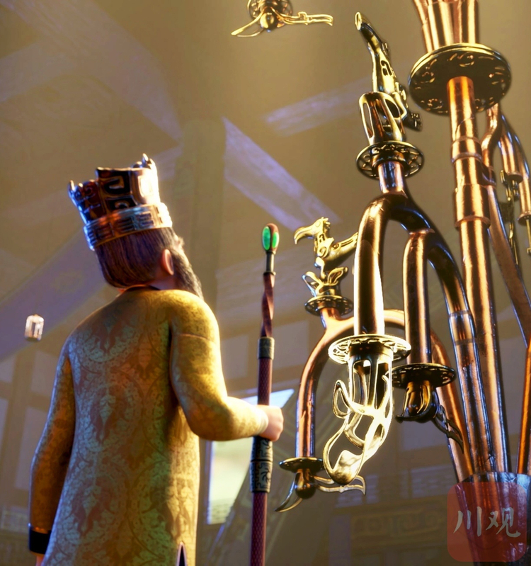 金色面具英雄成都首映沉浸式感受三星堆文化