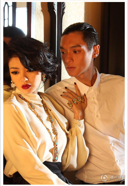 組圖:安以軒辦“夜上海”生日趴 穿旗袍秀美腿_娛樂_騰訊網