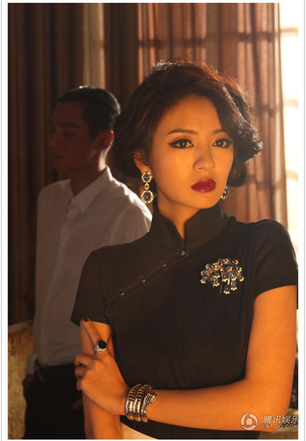 組圖:安以軒辦“夜上海”生日趴 穿旗袍秀美腿_娛樂_騰訊網