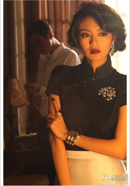 組圖:安以軒辦“夜上海”生日趴 穿旗袍秀美腿_娛樂_騰訊網