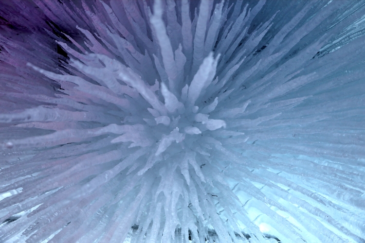 保定市满城区开展“‘双争’有我 文明相伴”乐享冬季旅游活动_fororder_无人机航拍龙居冰瀑 摄影 张丽娟