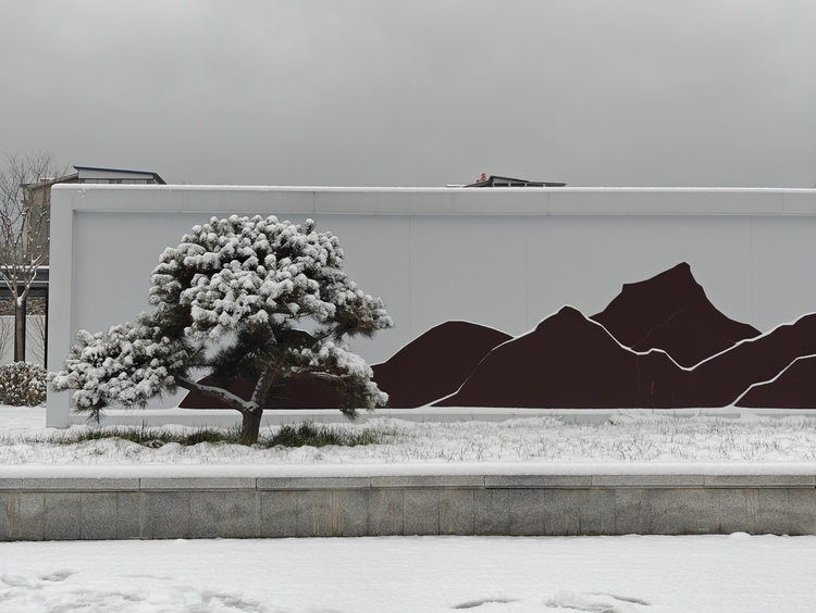 Парк Дунхуань города Шицзячжуан: зима в серебряном наряде_fororder_图片12