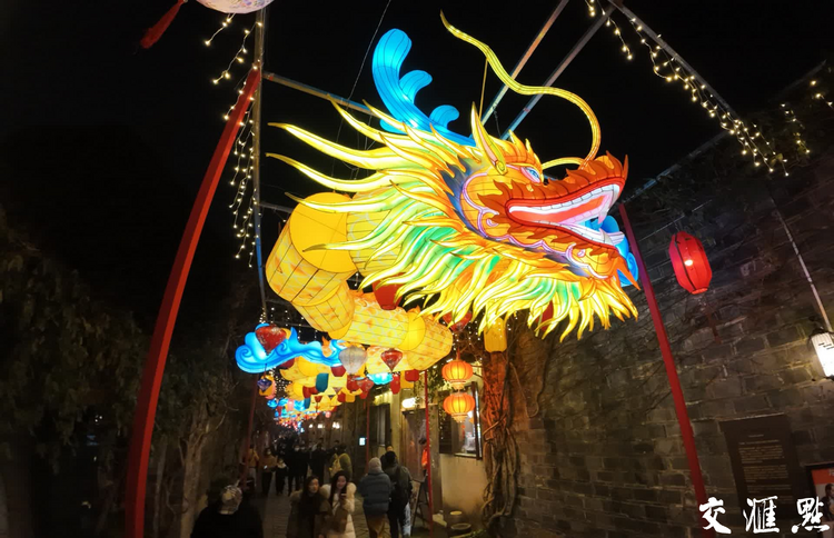 南京老门东：生肖龙灯组纷纷登场