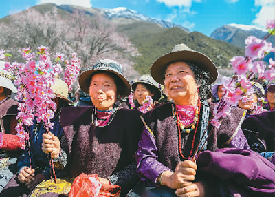 西藏：工布江达县启动旅游季