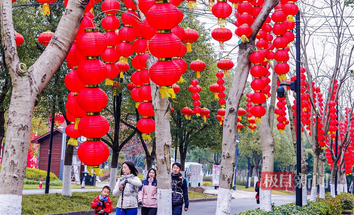 紅紅火火 武漢年味漸濃