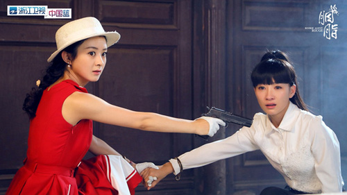 諜戰劇《胭脂》浙視熱播 陶昕然告別安陵容