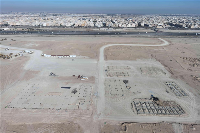 葛洲坝集团承建科威特大型住宅区基础设施项目开工_fororder_图片6