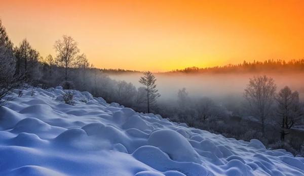 既然來了黑龍江 到遜克大平臺領略霧凇 才算不虛此行!