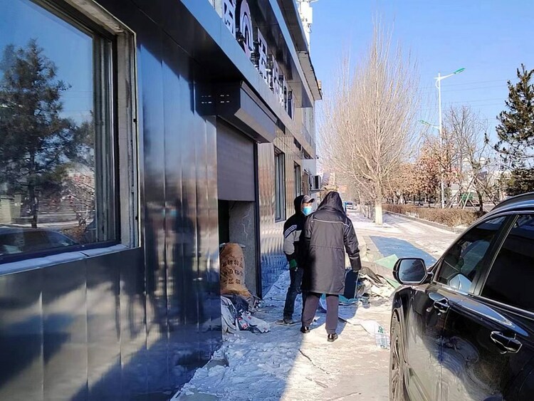 延吉:春節漸近年味濃 市容整治迎新春_fororder_Z