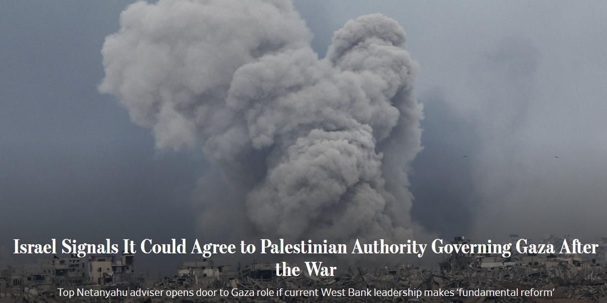 以色列扩大在加沙的军事行动 哈马斯寻求在冲突后的加沙保有政治地位