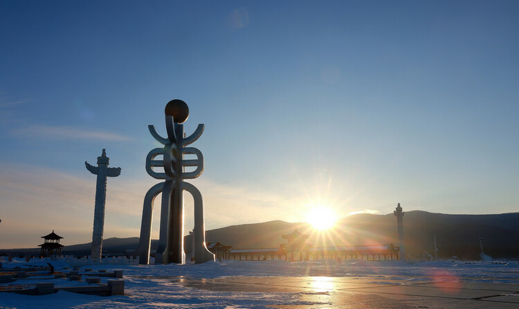 在“華夏東極”撫遠 迎接2024年第一縷陽光