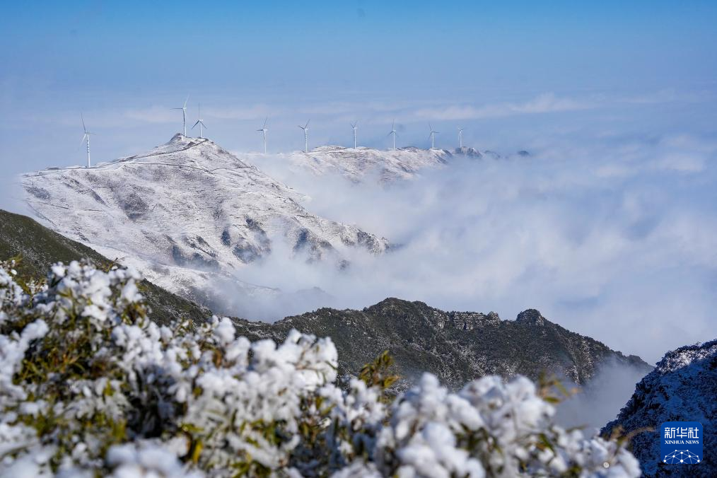 貴州赫章：雪景美如畫