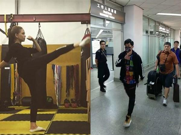 昆凌拍片受训踢长腿帅爆 周杰伦或探班爱妻