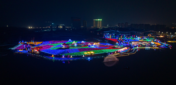 “龙”来了！这个春节 成都龙马湖不止有灯会_fororder_龙马湖2024新春游园灯会-供图-成都东部新区党群工作部宣传处