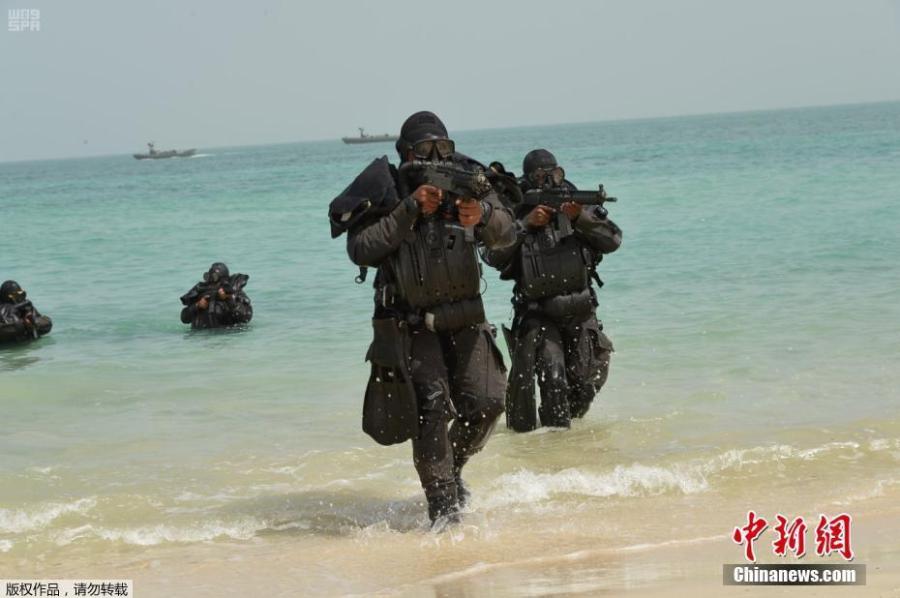 沙特阿拉伯舉行近年來罕見大規模軍事演習