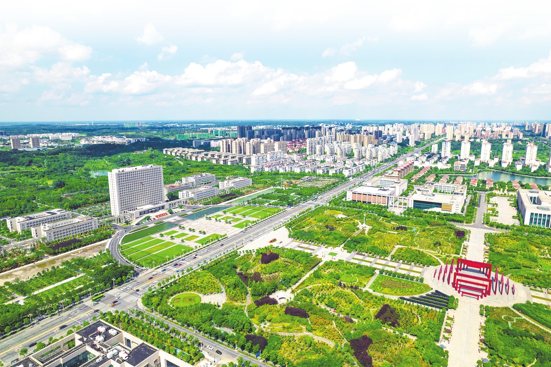 河南信陽:新年啟新程 老區向“更好”