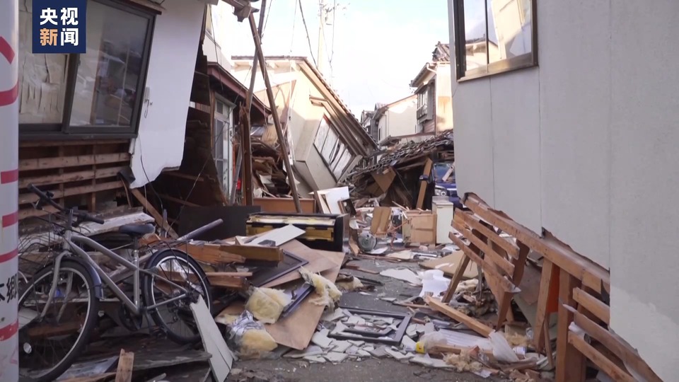 总台记者直击丨日本能登地区地震救援继续 遇难者人数进一步上升