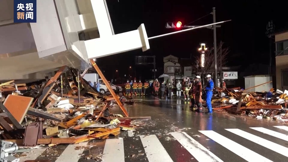 日本能登地区地震救援继续 死亡人数进一步上升