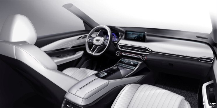 搭悬浮式大屏 众泰B11G内饰谍照曝光