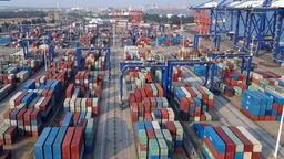 海南洋浦港集裝箱量2023年共完成183.35萬標箱 同比增長3.75％