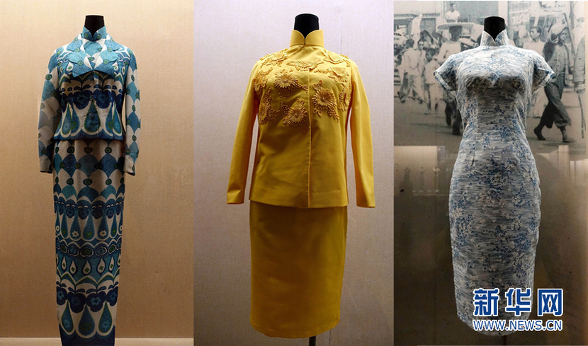 回望百年长衫岁月 香港长衫故事展在广州展出