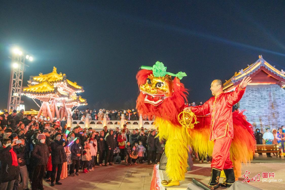 河北正定：全国“古城过大年”正定会场启幕