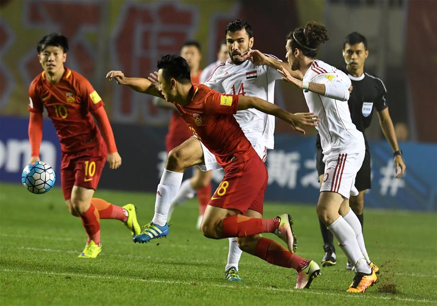 "福地"金身告破 国足负于叙利亚出线形势岌岌可危