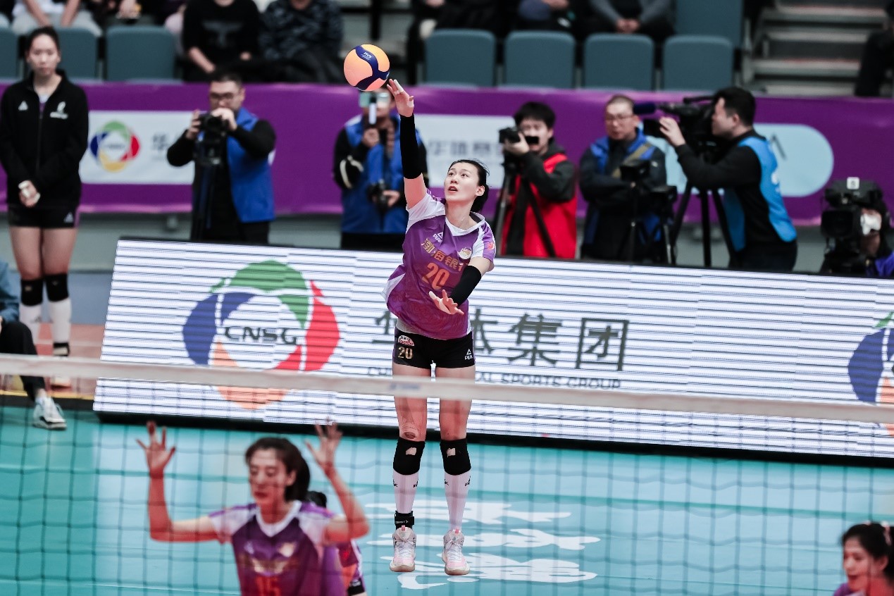 天津渤海银行女排晋级排超决赛 向联赛十六冠发起冲击_fororder_图片2