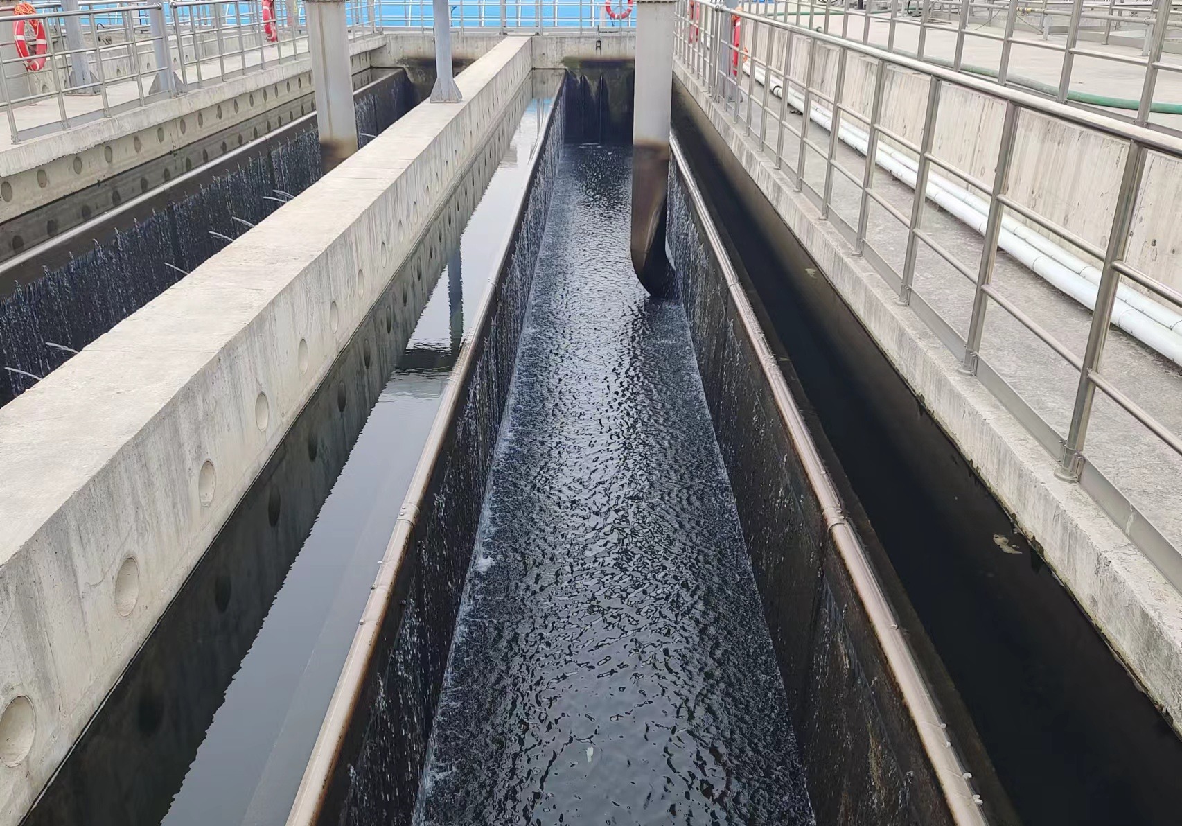 天津张贵庄污水处理厂二期工程提前通水_fororder_333