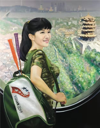 【湖北】【供稿】为生活造像 向斌油画肖像作品展在武汉开展