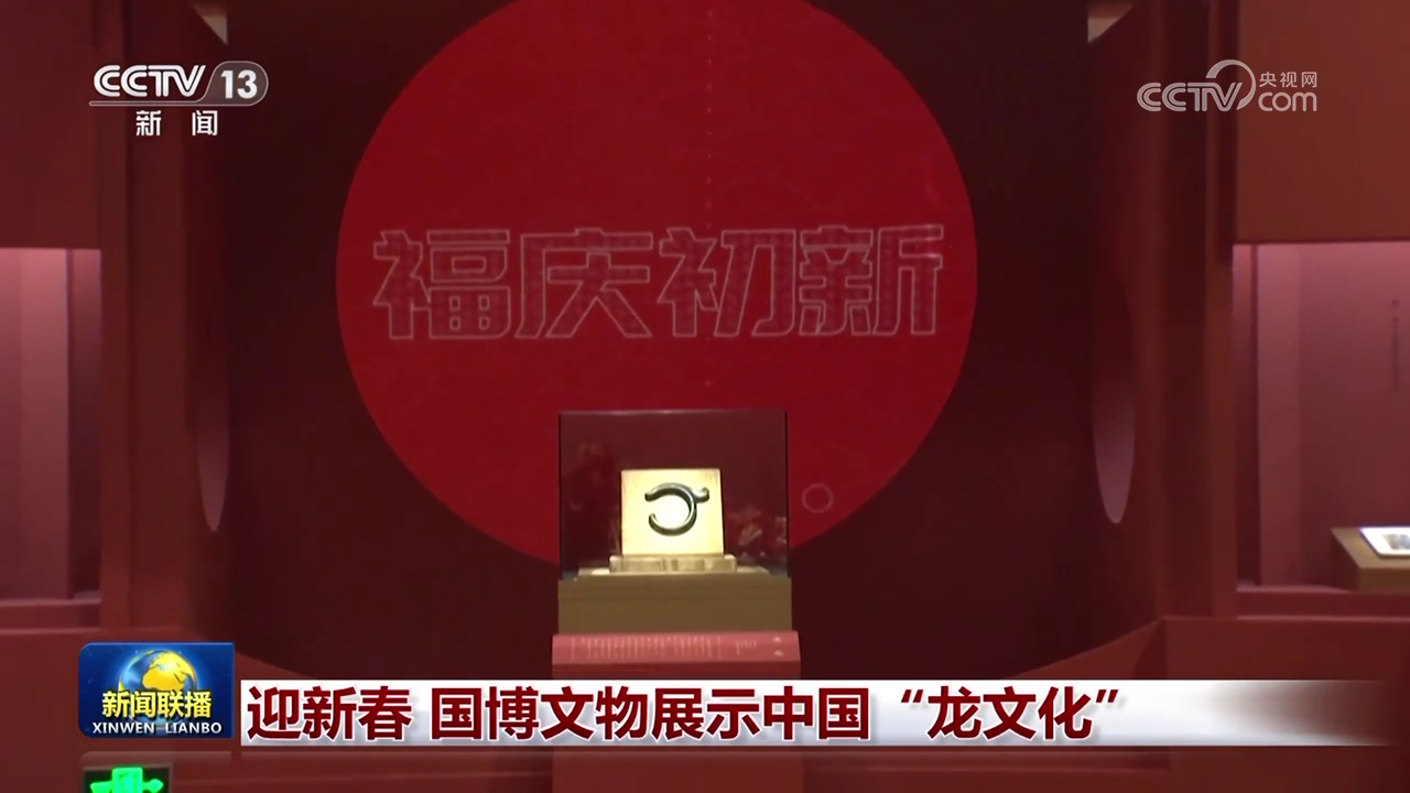 迎新春 国博文物展示中国“龙文化”