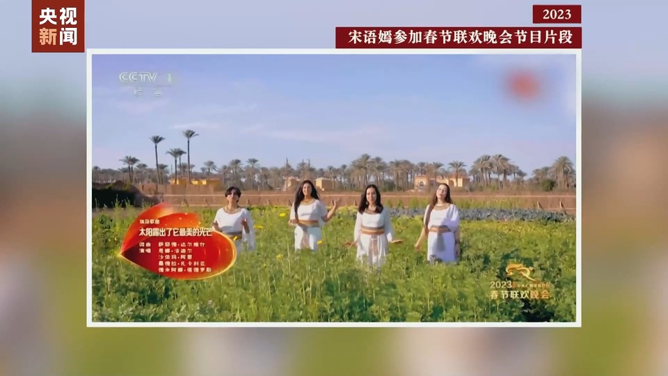 爱上中国风丨从家乡唱到春晚的埃及女孩