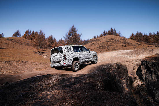 越野性能相当出色 全新哈弗H9谍照_fororder_image006