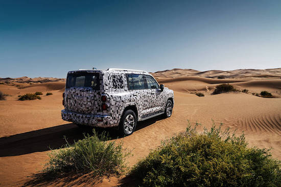 越野性能相当出色 全新哈弗H9谍照_fororder_image005