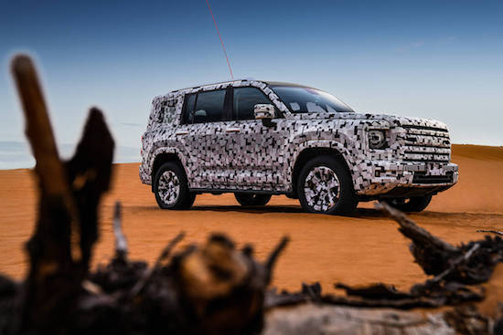 越野性能相当出色 全新哈弗H9谍照_fororder_image002