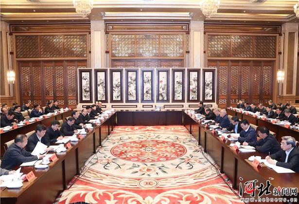 河北省黨政代表團到北京市學習考察