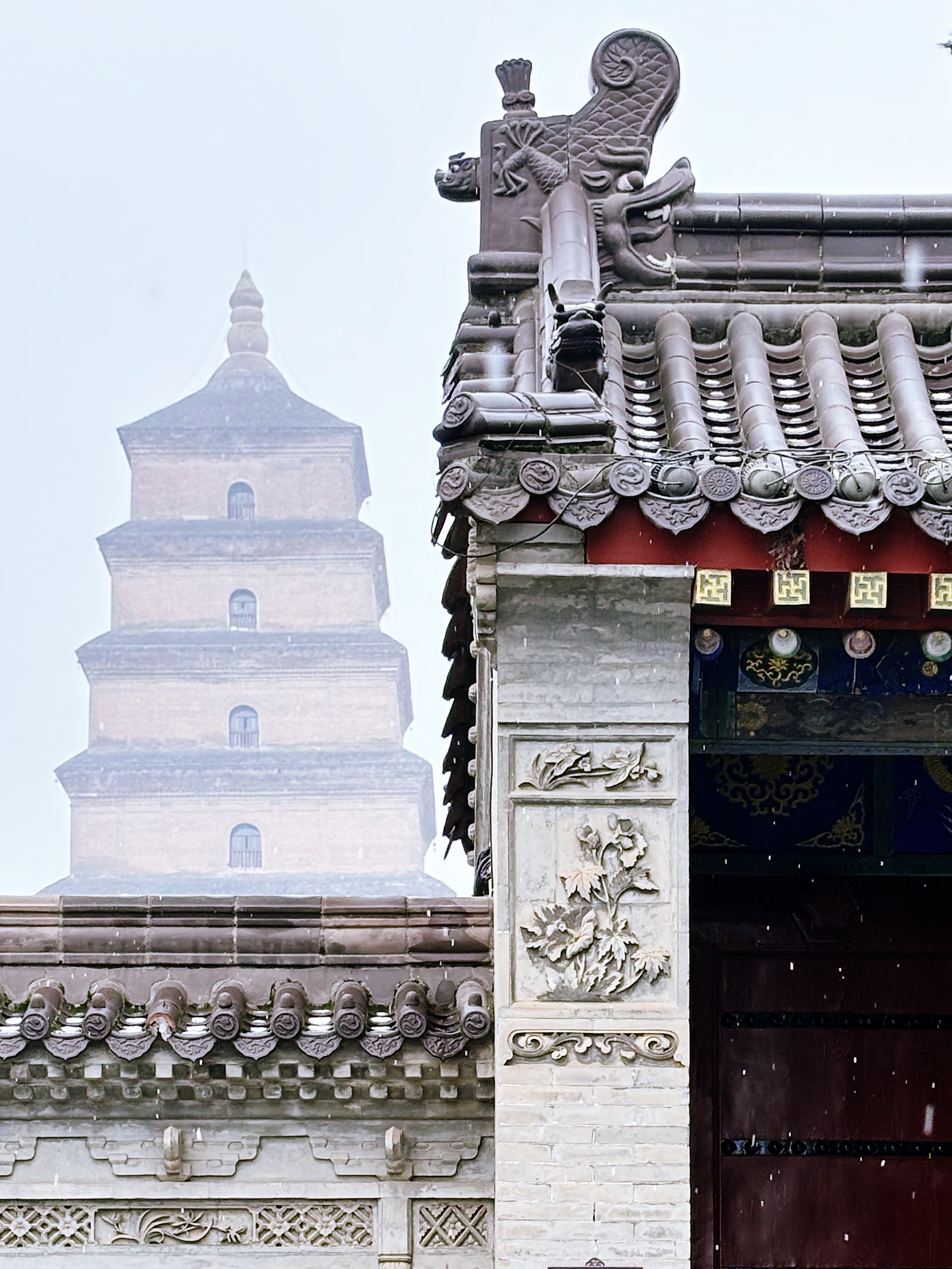 【镜观陕西】西安雪景上线 每一帧都想收藏_fororder_微信图片_20240115171252