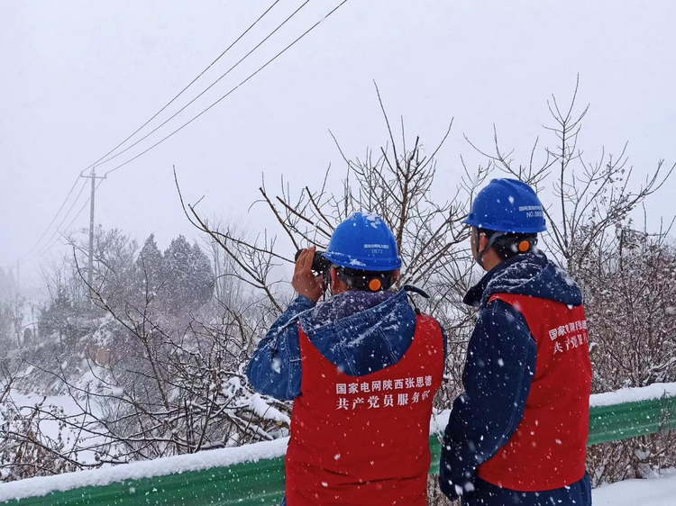 国网渭南供电公司：以雪为“令” 保供有“方”_fororder_图片1