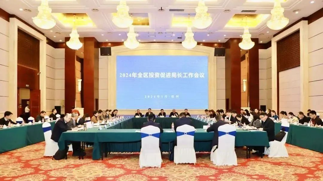 廣西召開2024年投資促進局長工作會議 推動招商引資實現“開門紅”_fororder_圖片7