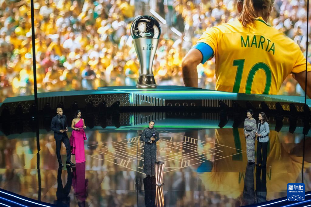 国际足联年度颁奖典礼在伦敦举行