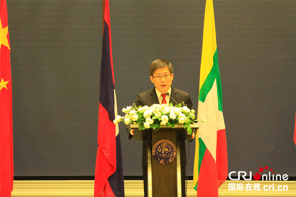 中国驻泰国大使吕健致辞(摄影:崔沂蒙)