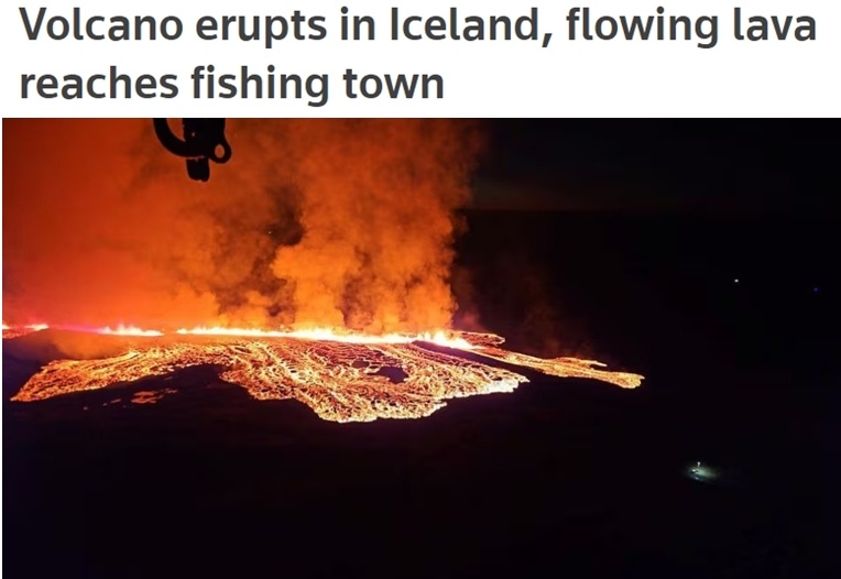 冰岛火山再喷发 研究人员：“现在宣布危险结束还为时过早”