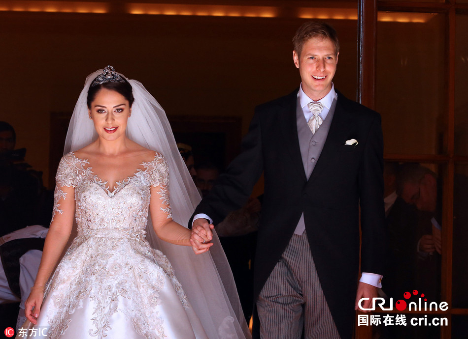 阿尔巴尼亚王子莱卡二世举行婚礼(组图)