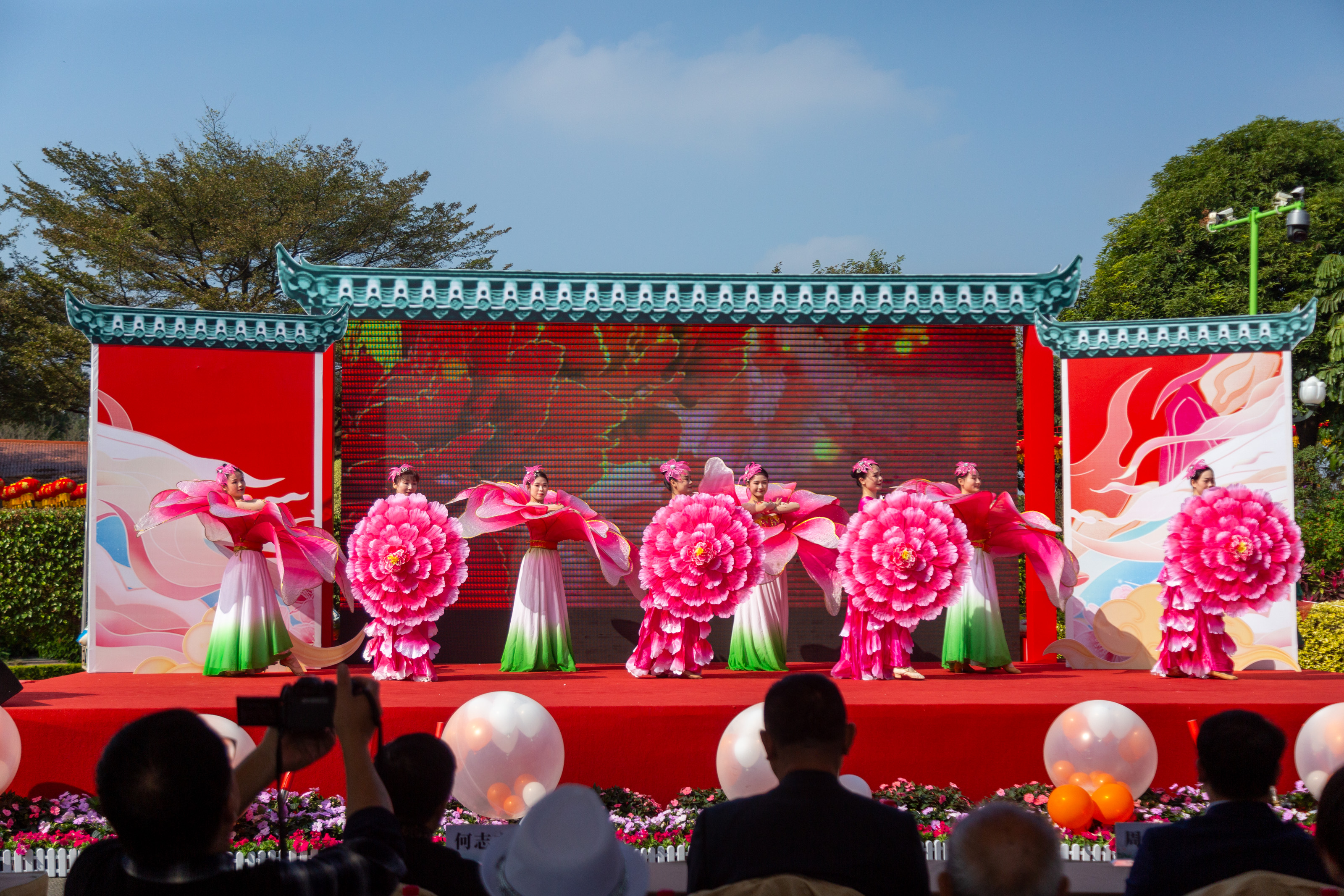 广州莲花山新春桃花文化旅游节开幕_fororder_IMG_5690