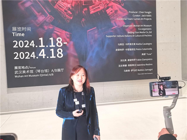 武汉美术馆（琴台馆）“千面之城--意大利现当代艺术邀请展”开幕_fororder_图片3